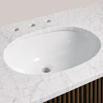 Favera Wide Single Vanity — MOCHA / CARRARA