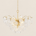 Darevielle Teardrop Blown Glass Chandelier 35.75
