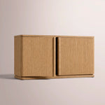 Liromelle Media Console — NATURAL OAK / DOOR 48