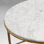 Thaddeus Marble Round Coffee Table