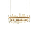 Geometric Alabaster Chandelier — image 1