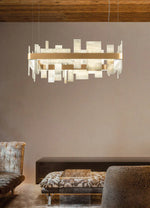 Geometric Alabaster Chandelier — image 12