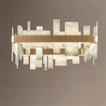 Geometric Alabaster Chandelier — image 14