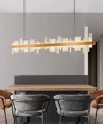 Geometric Alabaster Chandelier — image 11