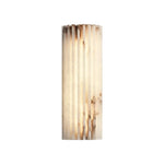Alabaster Alvia Striped Wall Light
