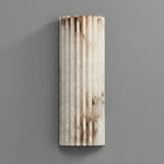 Alabaster Alvia Striped Wall Light