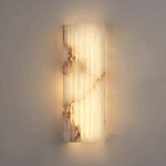 Alabaster Alvia Striped Wall Light