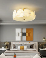 Alabaster Artze Brass Ceiling Light — image 6