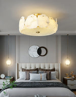 Alabaster Artze Brass Ceiling Light — image 4