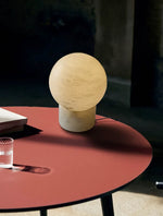 Alabaster Globe Table Lamp — image 17