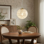 Alabaster Ball Pendant Light — image 5