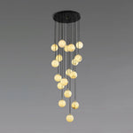 Alabaster Balls Cluster Chandelier — image 21