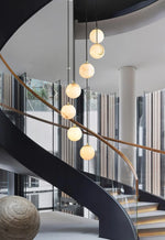 Alabaster Balls Cluster Chandelier — image 9