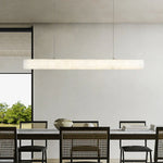 Alabaster Bamboo Linear Pendant Light — image 2