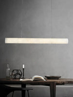 Alabaster Bamboo Linear Pendant Light — image 9