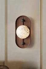 Alabaster Bezel Wall Lamp — image 13