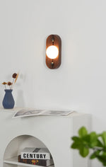 Alabaster Bezel Wall Lamp — image 12