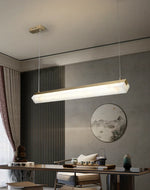 Alabaster Brick Linear Pendant Light — image 8