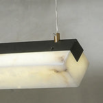 Alabaster Brick Linear Pendant Light — image 15