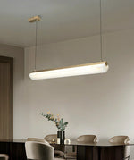 Alabaster Brick Linear Pendant Light — image 14