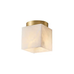 Alabaster Budnick Square Ceiling Light — image 1