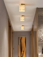 Alabaster Budnick Square Ceiling Light — image 11