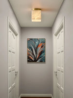 Alabaster Budnick Square Ceiling Light — image 14