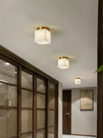 Alabaster Budnick Square Ceiling Light — image 13