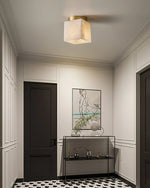 Alabaster Budnick Square Ceiling Light — image 4