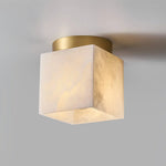 Alabaster Budnick Square Ceiling Light — image 15
