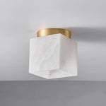 Alabaster Budnick Square Ceiling Light — image 17