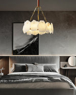 Alabaster Burton Round Chandelier — image 10