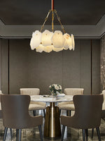 Alabaster Burton Round Chandelier — image 7