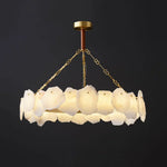 Alabaster Burton Round Chandelier — image 14