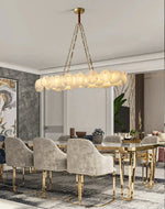 Alabaster Burton Round Chandelier — image 8