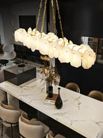 Alabaster Burton Round Chandelier — image 6