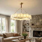 Alabaster Burton Round Chandelier — image 2