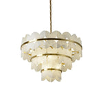 Alabaster Butterfly Round Chandelier — image 1