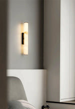 Alabaster Callisto Cylindrical Wall Lamp — image 16