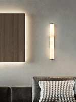 Alabaster Callisto Cylindrical Wall Lamp — image 19