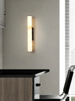 Alabaster Callisto Cylindrical Wall Lamp — image 14