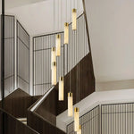 Alabaster Celestial Brass Cascade Chandelier — image 10