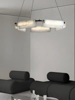 Delia Rectangular Alabaster Chandelier — image 15