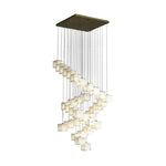 Alabaster Cube Box Chandelier — image 28