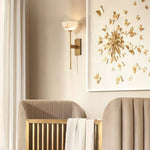 Alabaster Cup Wall Lamp — image 3