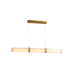 Alabaster Cylindrical Chandelier — image 1