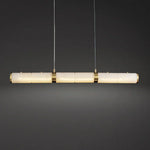 Alabaster Cylindrical Chandelier — image 15