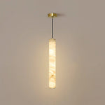 Alabaster Cylindrical Pendant Light — image 21
