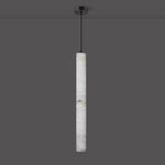 Alabaster Cylindrical Pendant Light — image 23