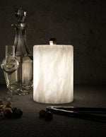 Alabaster Cylindrical Table Lamp — image 7